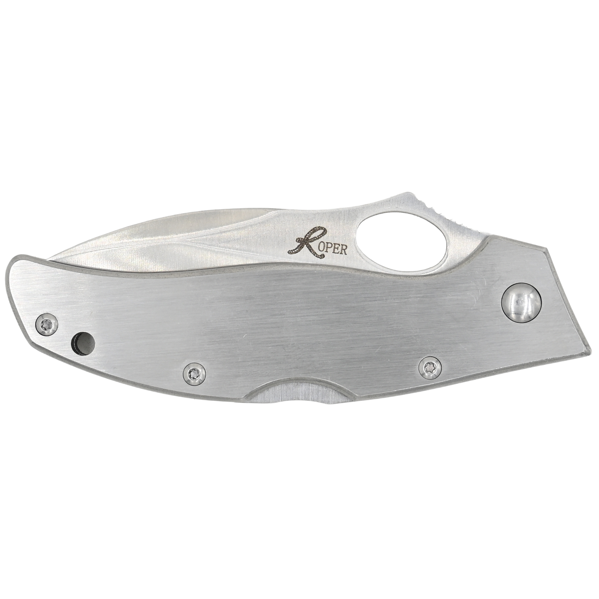 Coolhorse Stainless Serrated Roper Pocket Knife