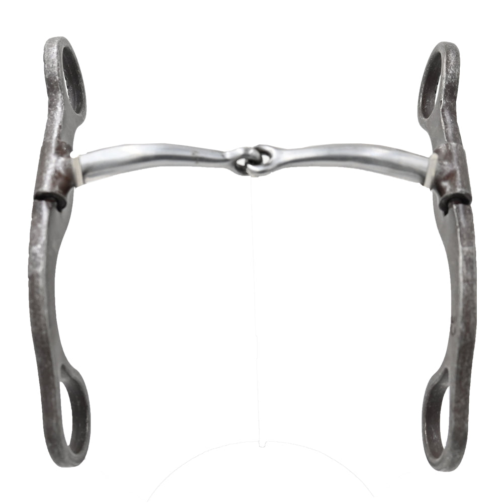 Classic Equine Rasp Shank Snaffle Bit - Thumbnail 4