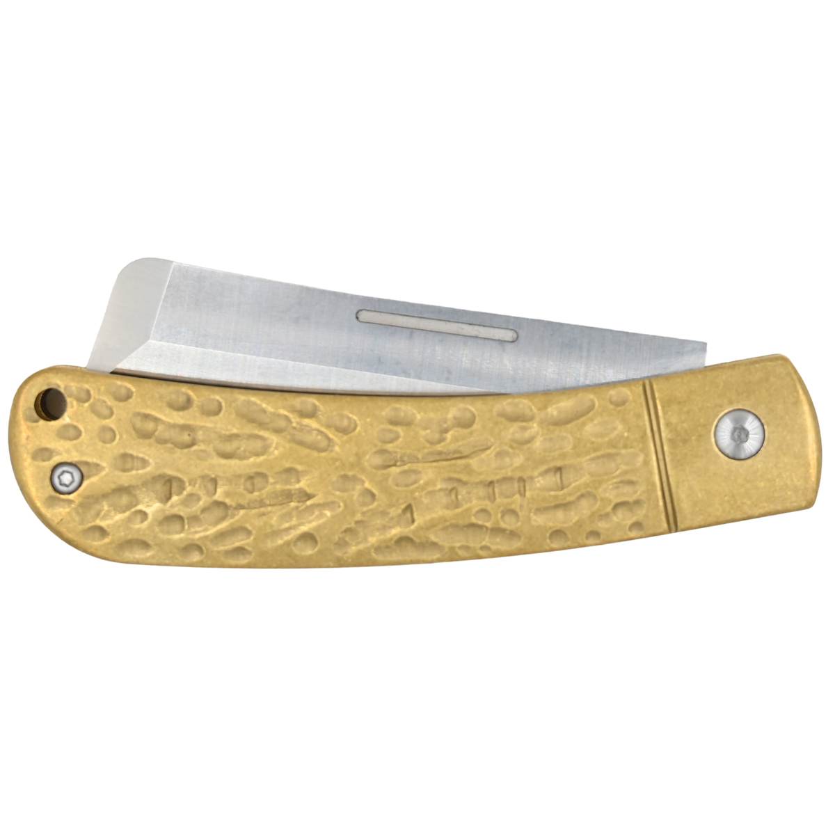 Rough Rider Apta Modern Slip Joint Folding Brass Knife
