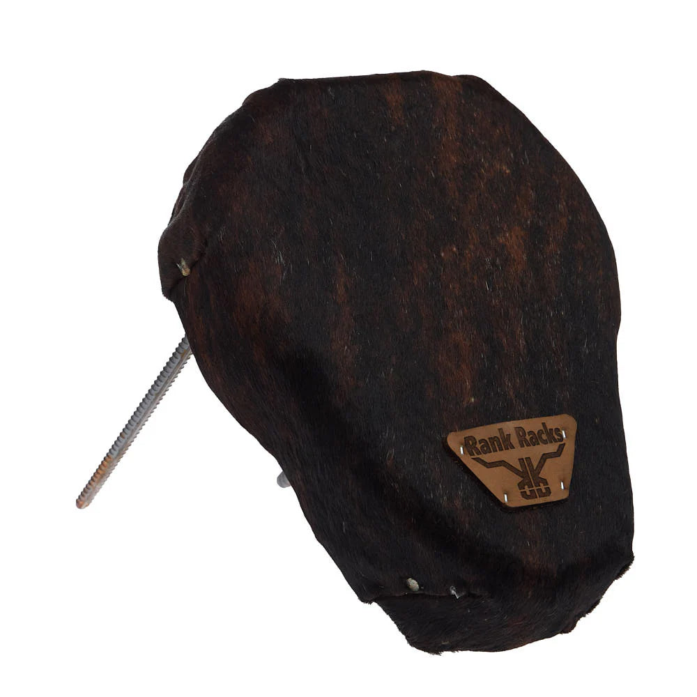 Rank Racks Necks Cowhide Covered Roping Dummy