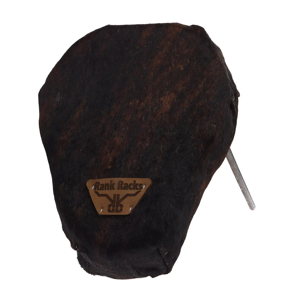 Rank Racks Necks Cowhide Covered Roping Dummy
