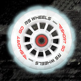 RopeSmart Short Go on LED Wheels- Red