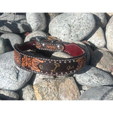 Rafter T Ranch Co. Dog Collar with Designer Inspired Tan Printed Arrows