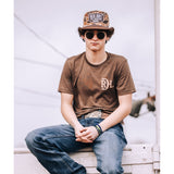 Red Dirt Hat Co. Old Skool Duck Camo and Tan Mesh Cap