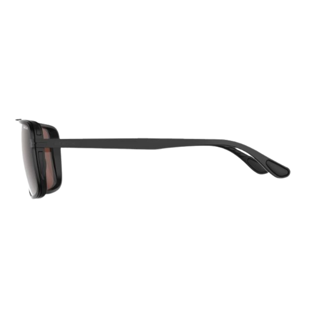 BEX Sunglasses Dusk- Matte Black/Brown/Silver