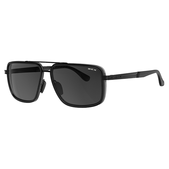 BEX Sunglasses Dusk- Matte Black/Grey