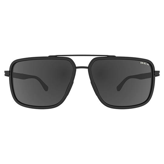 BEX Sunglasses Dusk- Matte Black/Grey