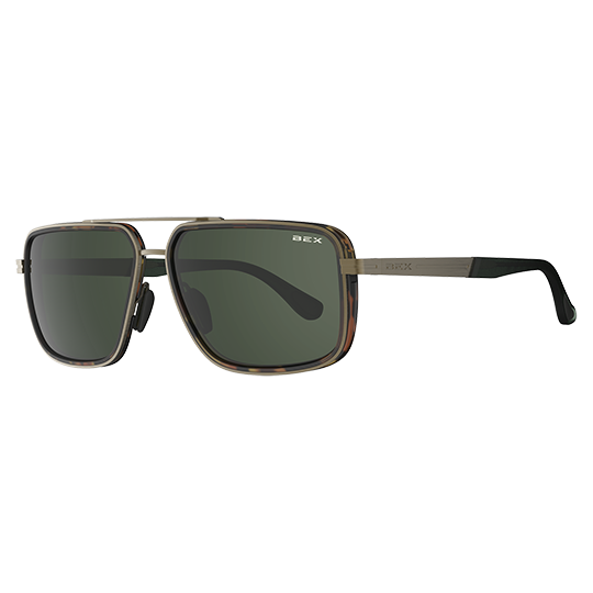 BEX Sunglasses Dusk- Brushed Bronze/Forest