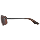 BEX Sunglasses Gambit- Gunmetal/Brown
