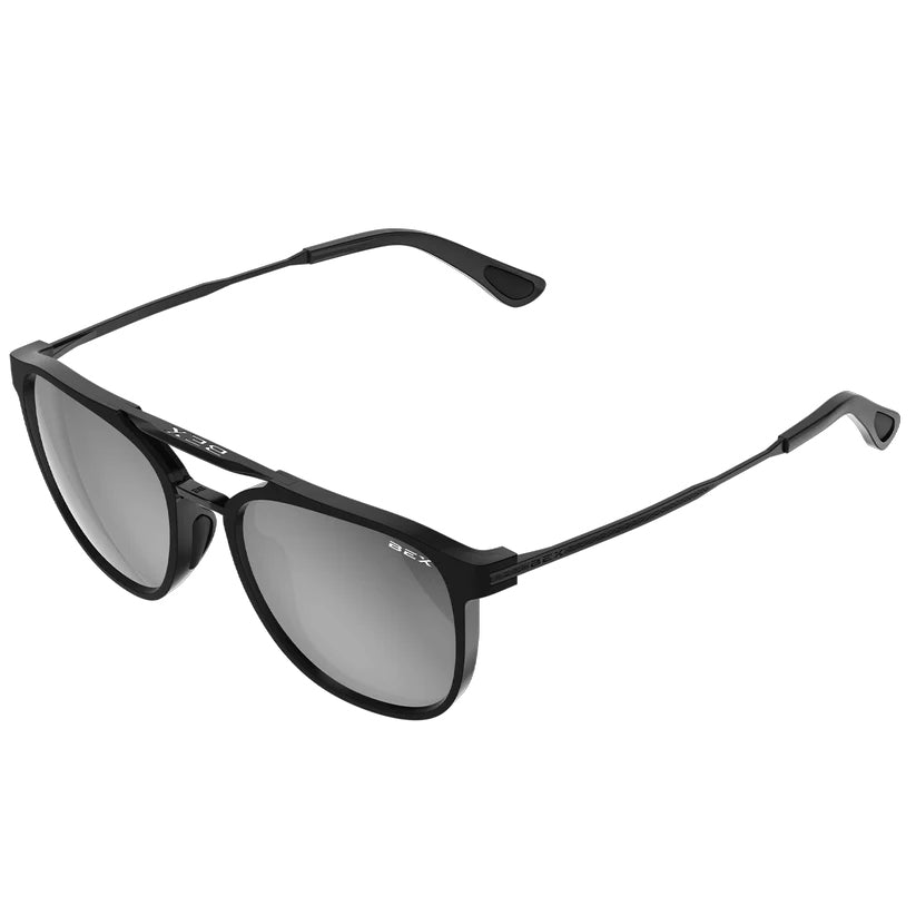 BEX Sunglasses Dillinger OTG- Black/Grey/Silver