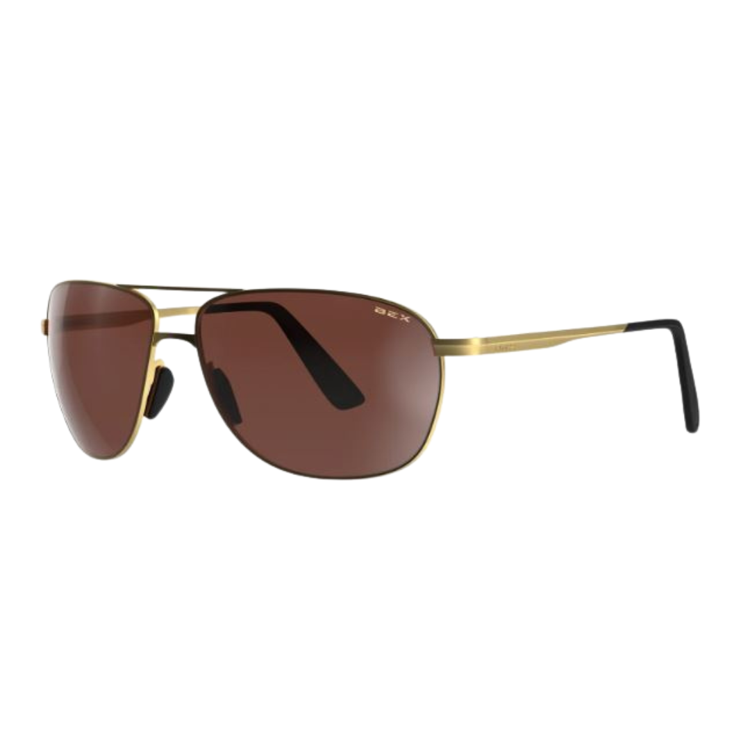 BEX Sunglasses Nova- Matte Gold/Brown/Silver
