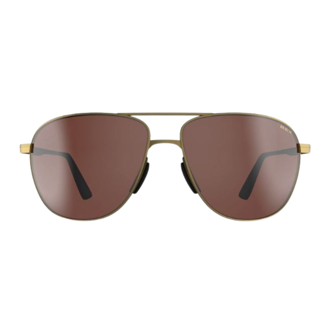 BEX Sunglasses Nova- Matte Gold/Brown/Silver
