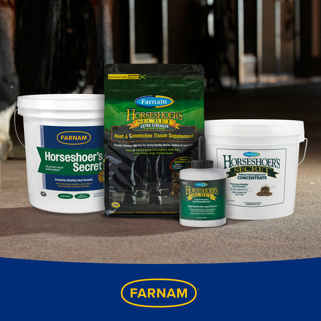 Farnam Horseshoer's Secret Pelleted Hoof Supplement- 11lb