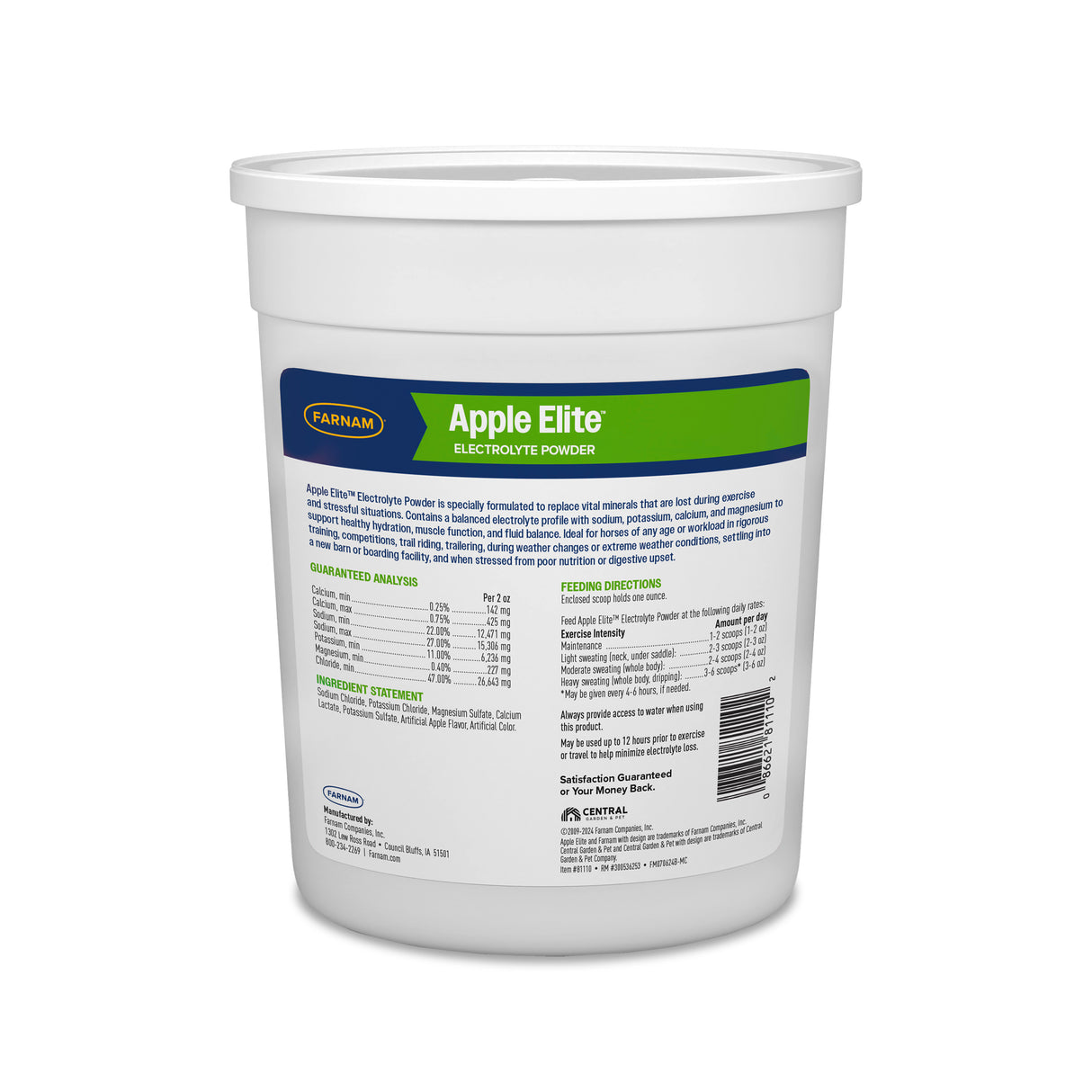 Farnam Apple Elite Electrolyte Powder-5lb.