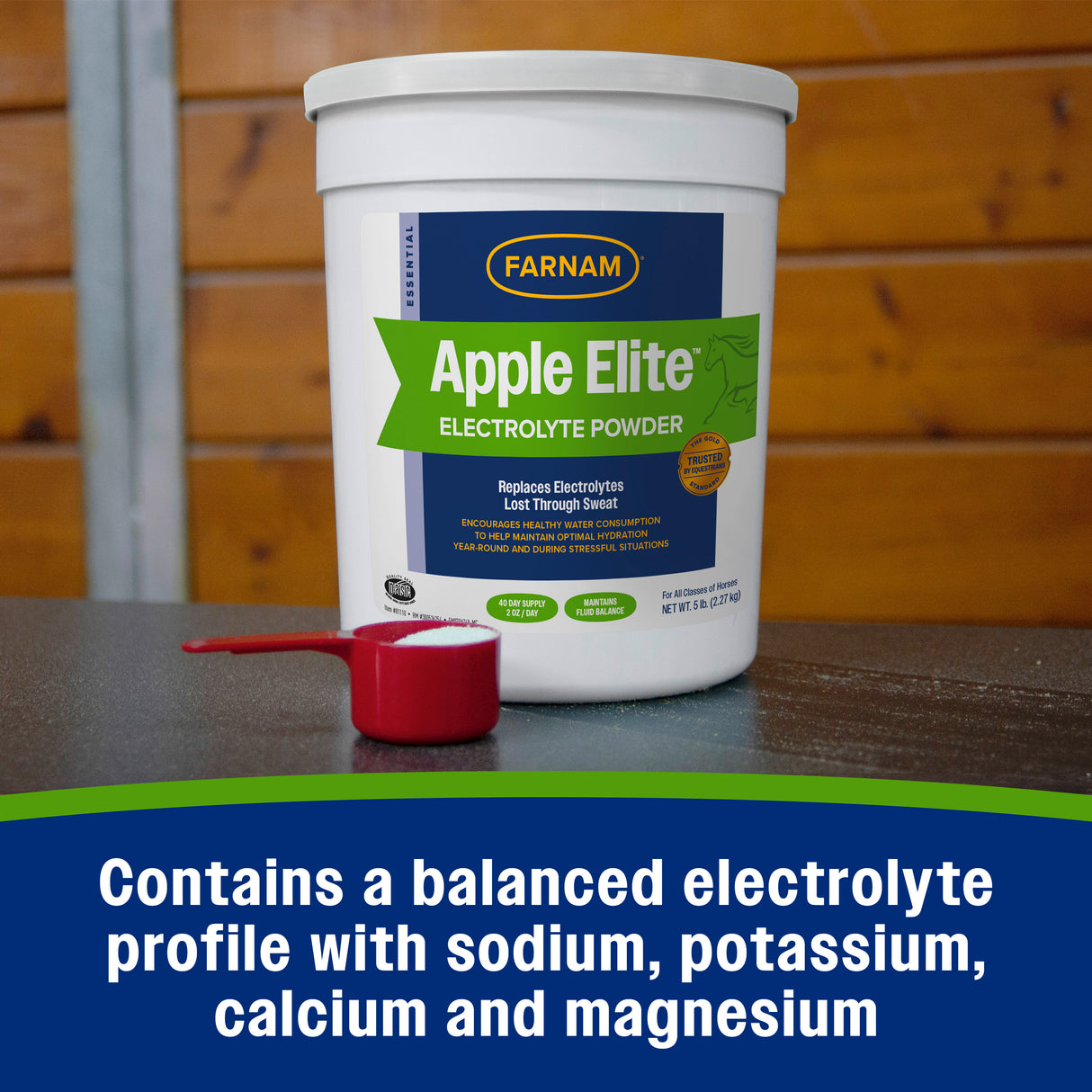 Farnam Apple Elite Electrolyte Powder-5lb.