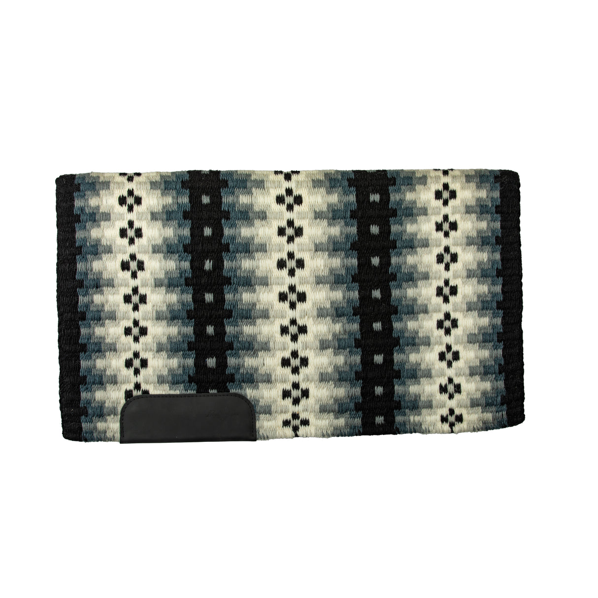 Professional's Choice Reversible Show Saddle Blanket- Black/Charcoal