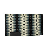 Professional's Choice Reversible Show Saddle Blanket- Black/Charcoal