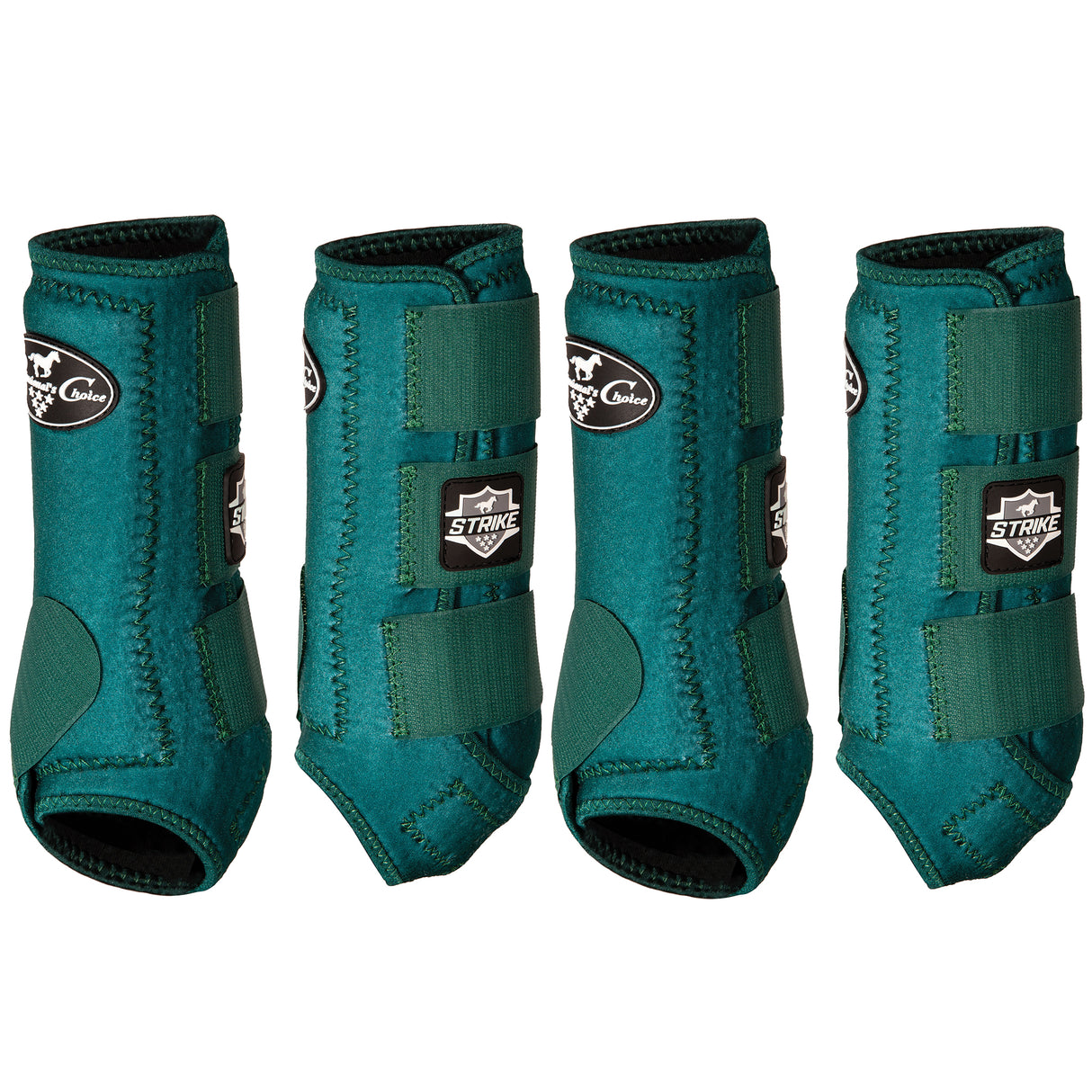 Professional's Choice Strike Value 4 Pack Sports Medicine Boots- Emerald