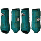 Professional's Choice Strike Value 4 Pack Sports Medicine Boots- Emerald