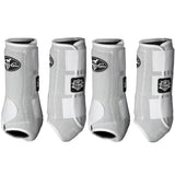 Professional's Choice Strike Value 4 Pack Sports Medicine Boots- White