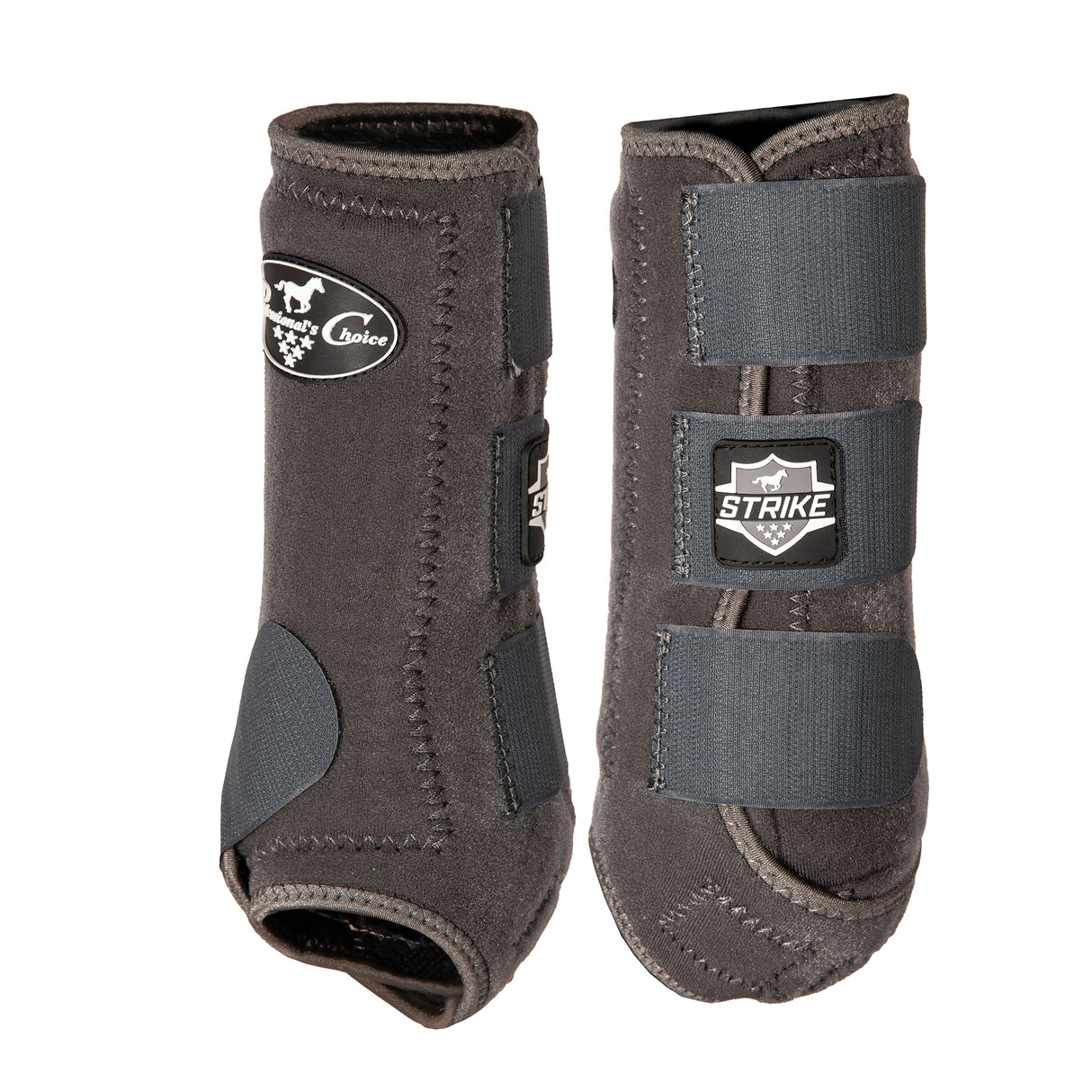 Professional's Choice Strike Front Sports Medicine Boots- Charcoal
