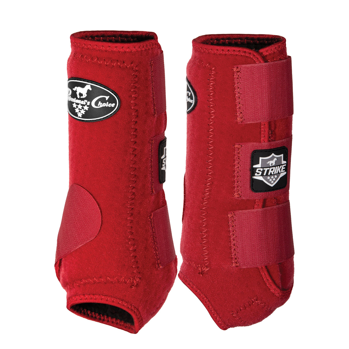 Professional's Choice Strike Front Sports Medicine Boots- Crimson