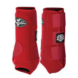 Professional's Choice Strike Front Sports Medicine Boots- Crimson