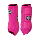 Professional's Choice Strike Front Sports Medicine Boots- Raspberry