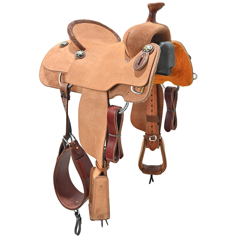 New! 13.5" Cactus Team Roping Saddle