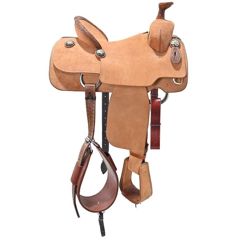 New! 13.5" Cactus Team Roping Saddle
