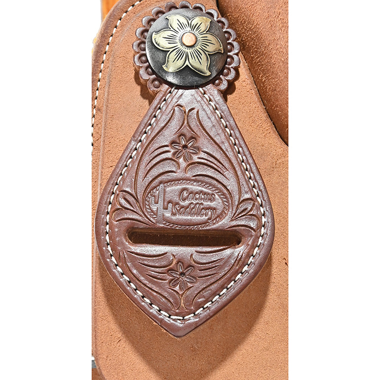 New! 13.5" Cactus Team Roping Saddle