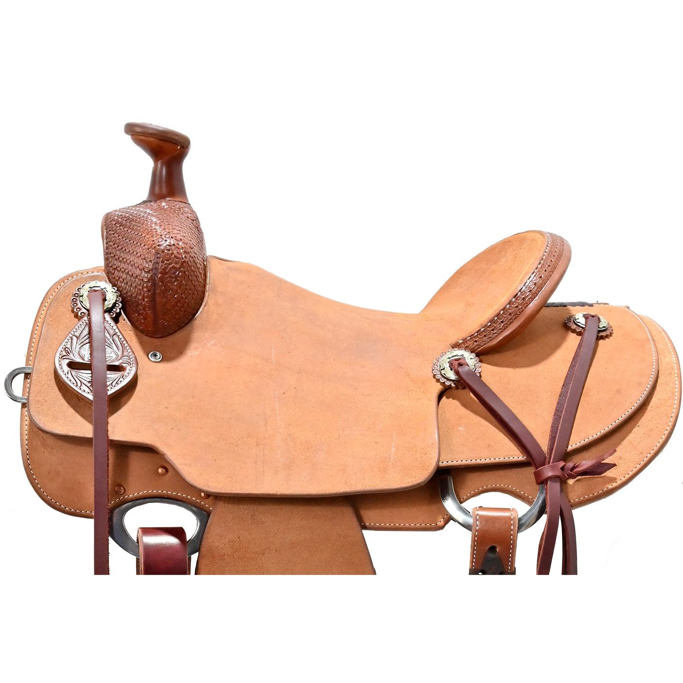 New! 14.5" Cactus Amarillo Roper Ranch Saddle