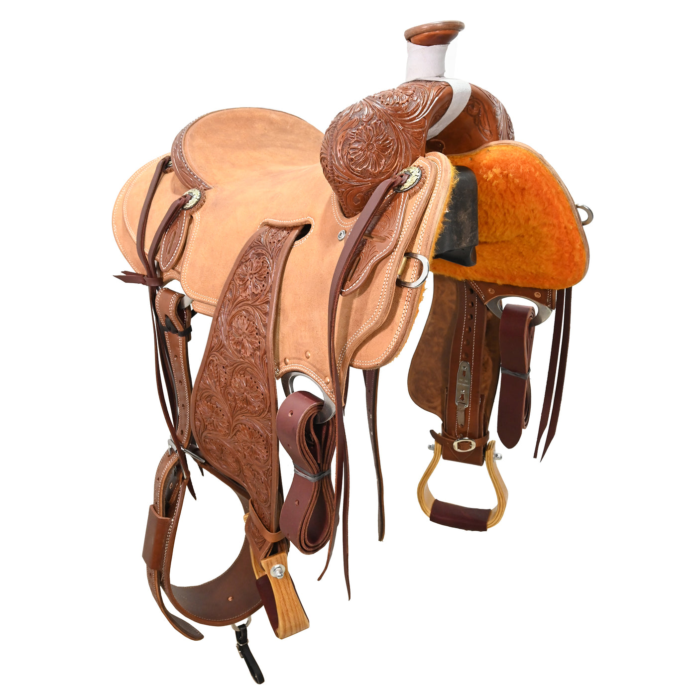 SOLD! New! 14.5" Cactus Ranch Saddle