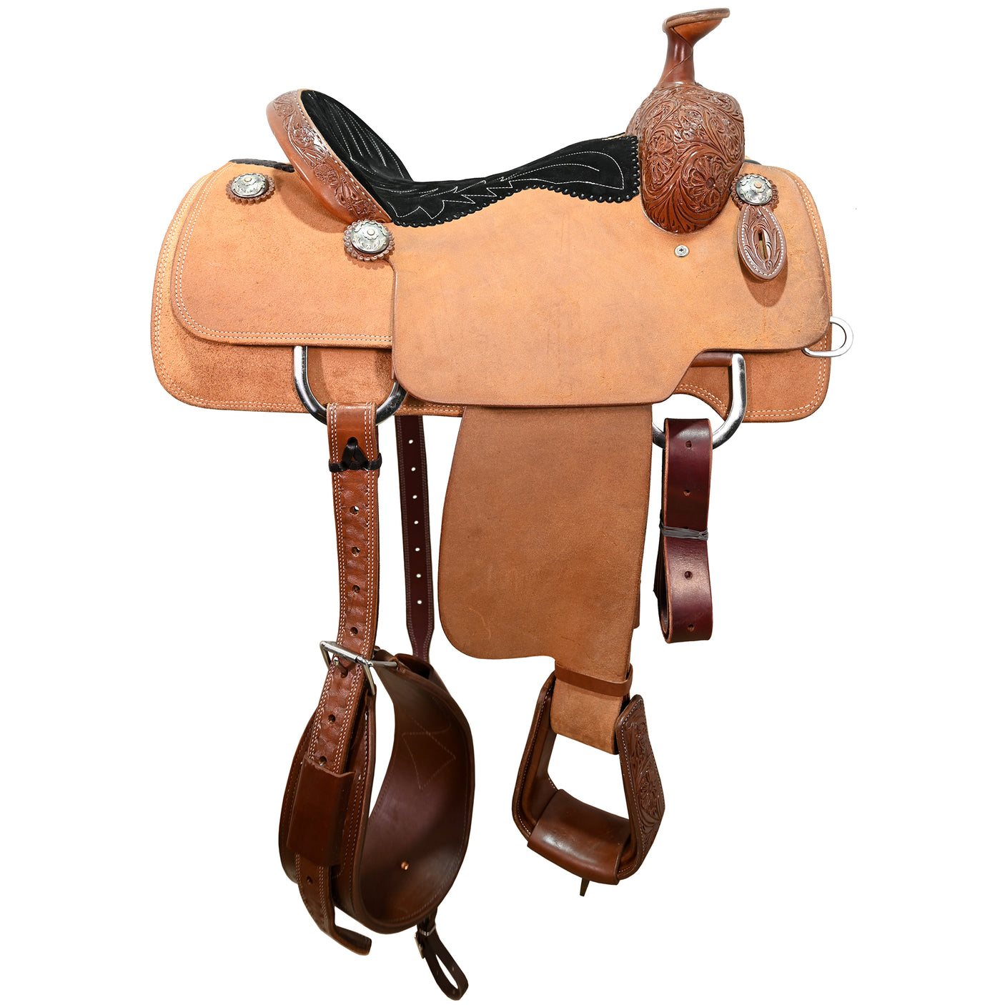 SOLD! New! 14.5" Relentless by Cactus Team Roping Saddle
