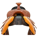 SOLD! New! 14.5" Relentless by Cactus Team Roping Saddle
