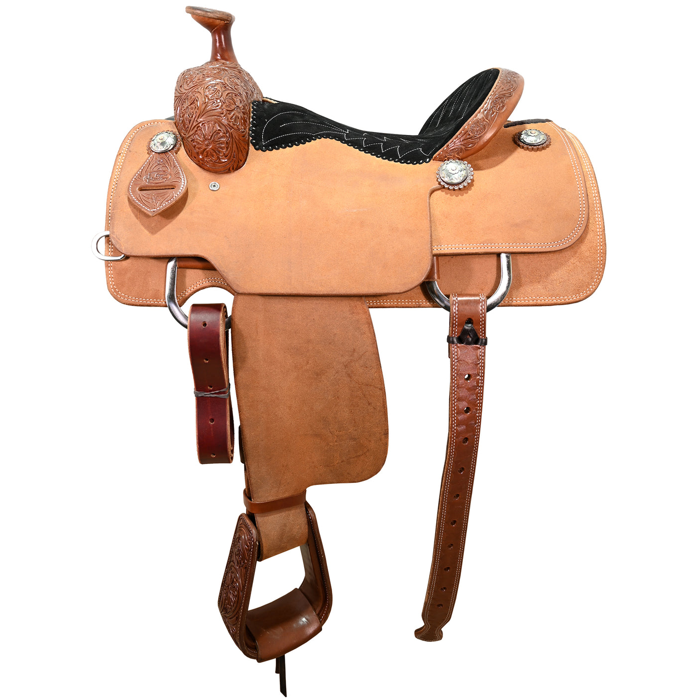 SOLD! New! 14.5" Relentless by Cactus Team Roping Saddle