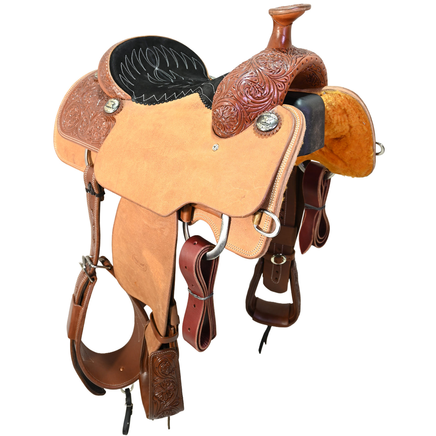 New! 14.5" Relentless by Cactus Team Roping Saddle