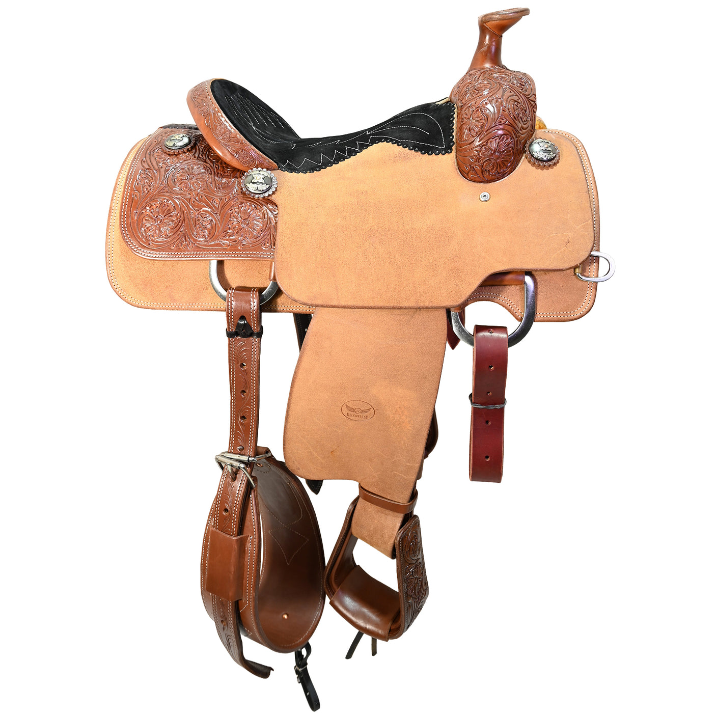New! 14.5" Relentless by Cactus Team Roping Saddle