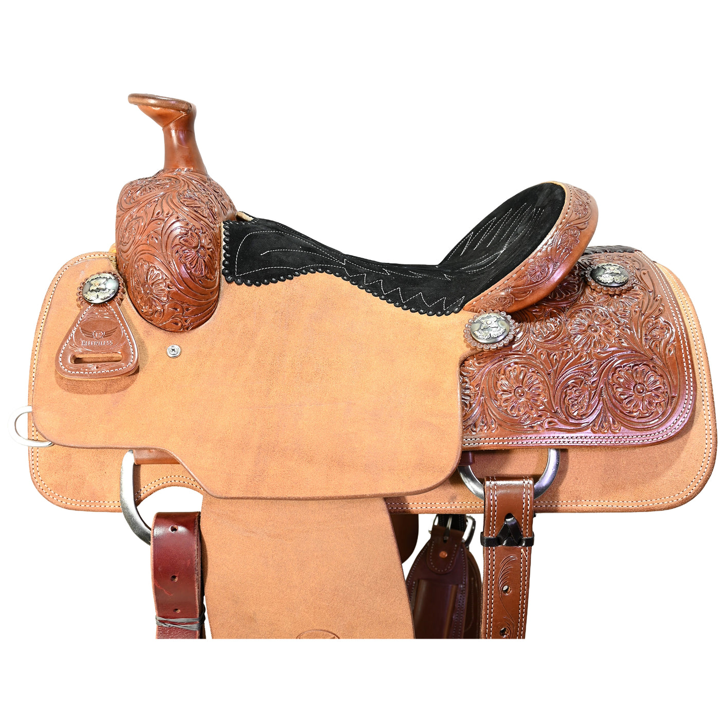 New! 14.5" Relentless by Cactus Team Roping Saddle