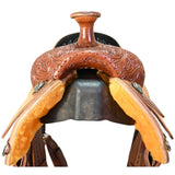 New! 14.5" Relentless by Cactus Team Roping Saddle