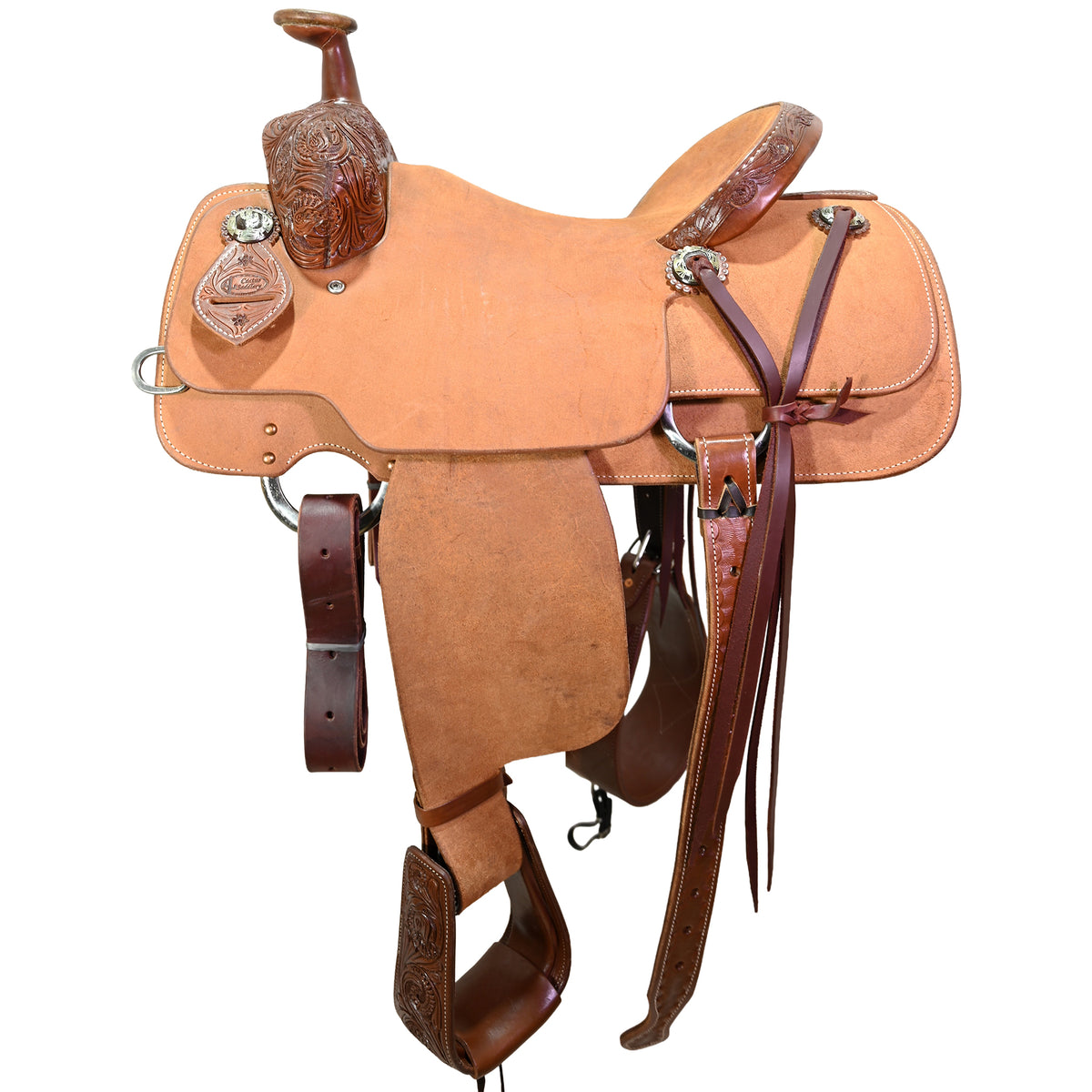 New! 14.5" Cactus Team Roping Saddle