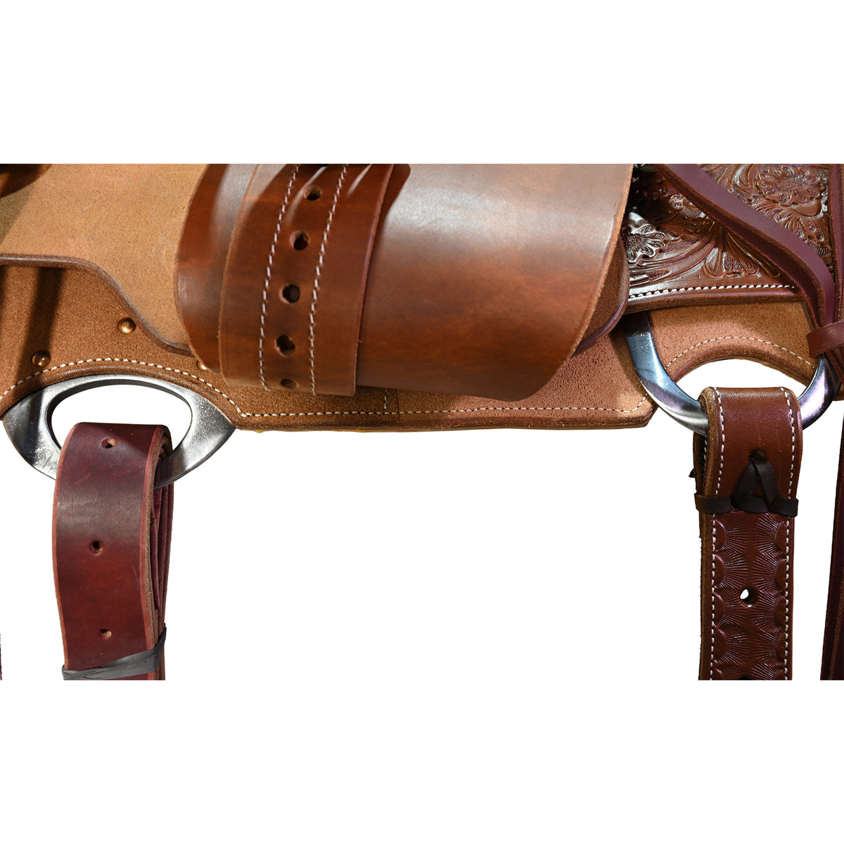 New! 14.5" Cactus Will James Ranch Saddle
