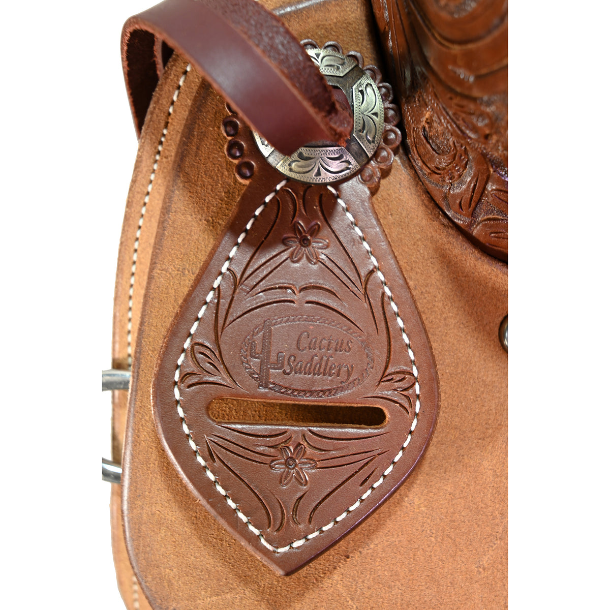 New! 14.5" Cactus Will James Ranch Saddle