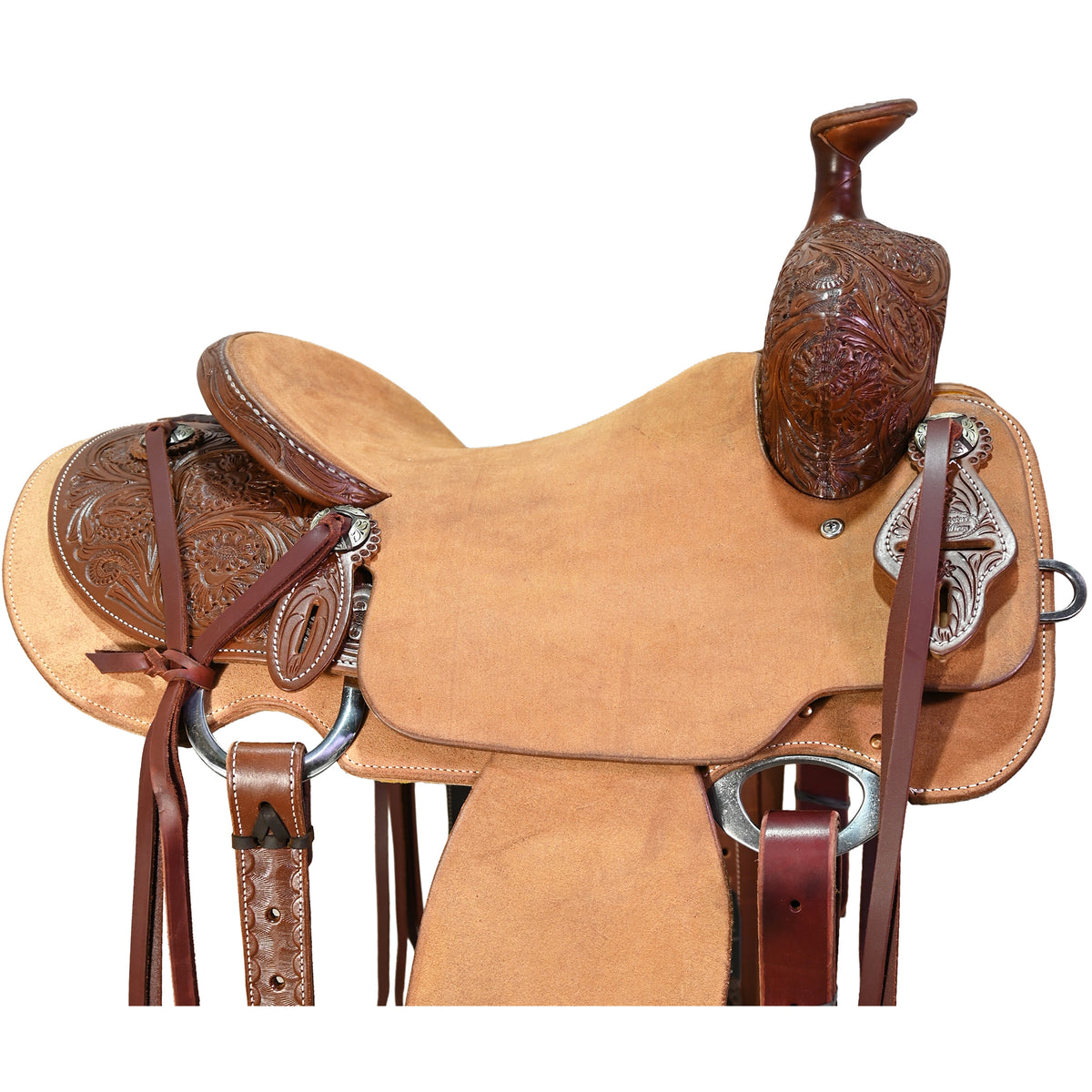 New! 14.5" Cactus Will James Ranch Saddle