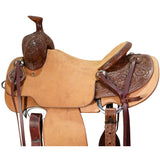 New! 14.5" Cactus Will James Ranch Saddle