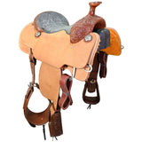 New! 14" Relentless by Cactus Team Roping Saddle