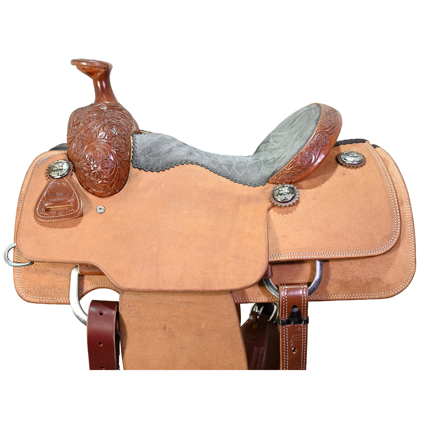 New! 14" Relentless by Cactus Team Roping Saddle