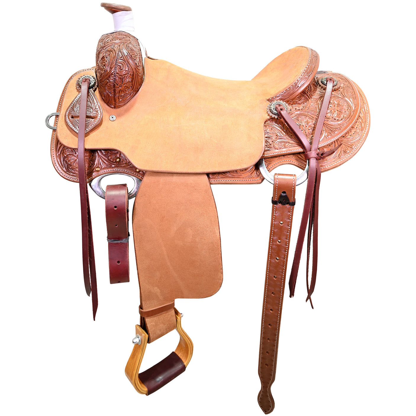 New! 15.5" Cactus Ranch Saddle