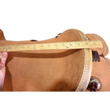 New! 15.5" Cactus Ranch Saddle