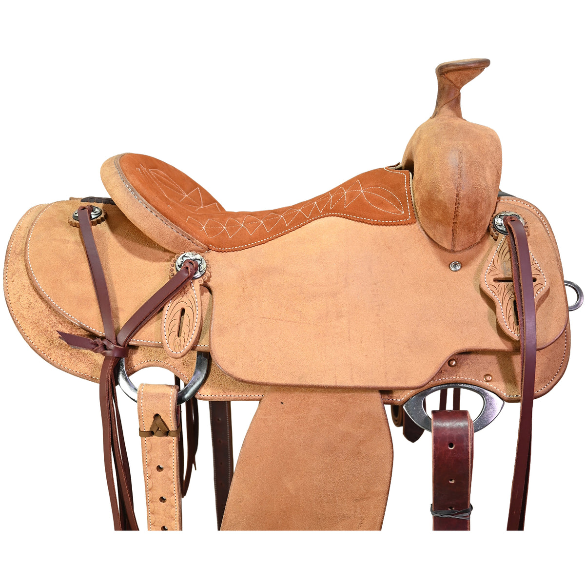 New! 15.5" Cactus Will James Ranch Saddle